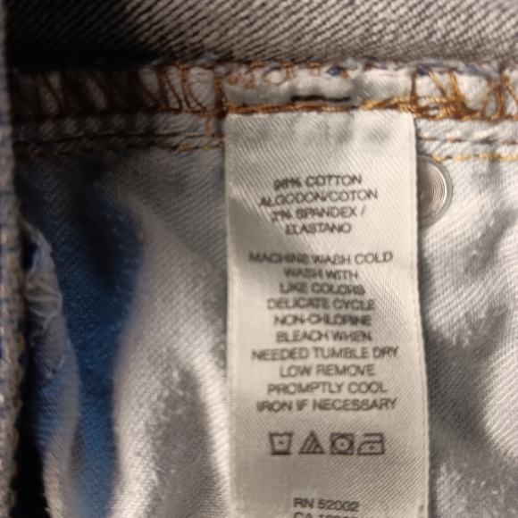 DKNY Jeans Y2K Women's Size 12 Mid-Rise Normal Straight Stretch Zip & Button - Picture 4 of 14